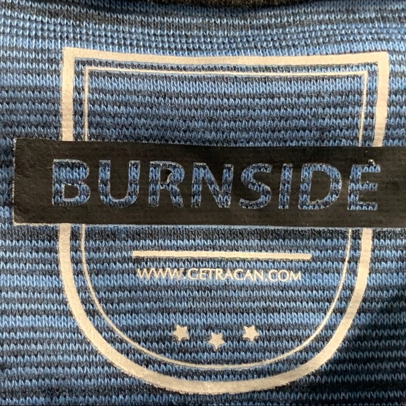 Burnside Round Neck Long Sleeve Tees - Picture 8 of 11